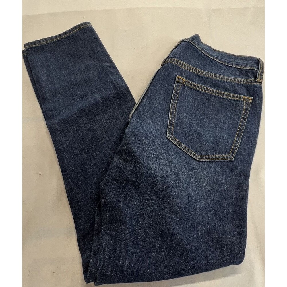Old Navy Mens 30 x 32 Dark Wash 5 Pocket Blue Denim Skinny Jeans NWT